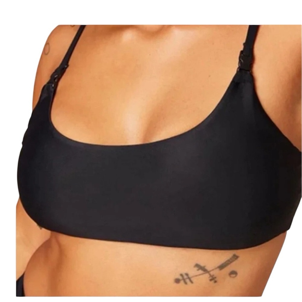 Andie Swim The Riviera Top Black Size M NWT